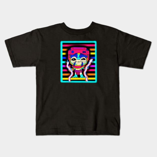 Retro Babu Frik Kids T-Shirt by Shoryotombo